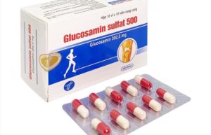 GLUCOSAMIN 500mg (Glucosamin 500mg) Hộp 10 vỉ x 10 viên