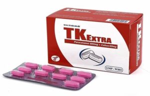 TKEXTRA (Paracetamol 500mg, Cafein 65mg) – Giảm Đau, Hạ Sốt Hiệu Quả