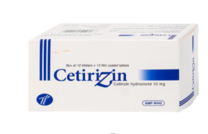 CETIRIZIN (Certirizine hydrocloride 10mg) Hộp 10 vỉ x 10 viên
