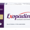 EXOPADIN 60mg (Fexofenadin Hydroclorid 60mg) Hộp 3 vỉ x 10 viên
