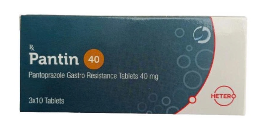 PANTIN 40 (Pantoprazol 40mg) Hộp 3 vỉ x 10 viên