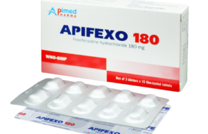 APIFEXO 180 (Fexofenadin 180mg) Hộp 3 vỉ x 10 viên
