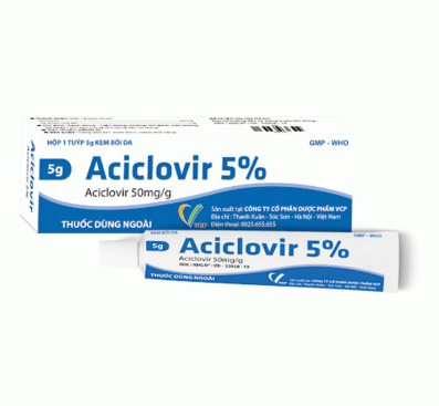 Aciclovir (Aciclovir 50mg) Tuýp 5g