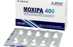 MOXIPA 400 (Moxifloxacine 400mg) Hộp 3 vỉ x 10 viên