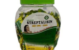 NGẬM HO STREPTALISIN (Eucalypton, menthol, đường mạch nha…) Hũ 200 viên