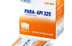 PARA-API 325 (Paracetamol 325mg) Hộp 30 gói 2g