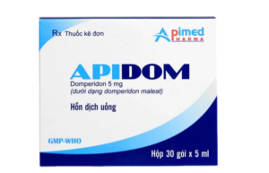 APIDOM (Domperidon 5mg/5ml) Hộp 30 gói 5 ml