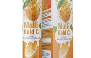 MULTI GOLD C( HƯƠNG CAM ) Tuýp 20 viên