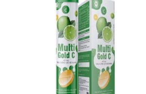 MULTI GOLD C( HƯƠNG CHANH ) Tuýp 20 viên