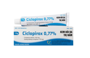 CICLOPIROX 0,77% (Ciclopirox Olamin 10mg/g) Tuýp 15g