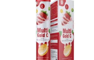 MULTI GOLD C( HƯƠNG DÂU ) Tuýp 20 viên