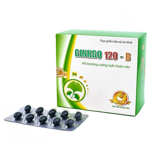 GINKGO 120-B Hộp 10 vỉ x 10 viên