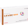 LEVIN-500 (Levofloxacin 500mg) Hộp 3 vỉ x 10 viên