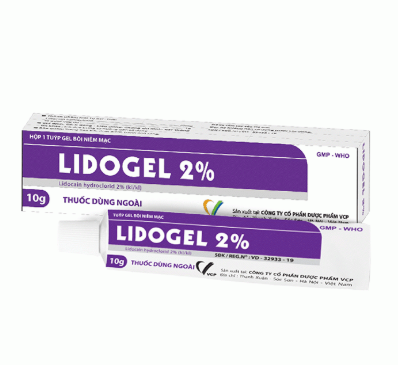 LIDOGEL 2% (Lidocain hydroclorid 2%) Tuýp 10g