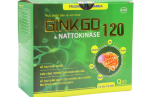 GINKGO & NATTOKINASE 120 Hộp 10 vỉ x 10 viên