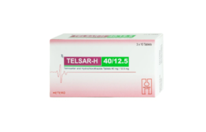 TELSAR-H 40/12.5 (Telmisartan 40mg + Hydrochlorothiazide 12.5mg) Hộp 3 vỉ x 10 viên