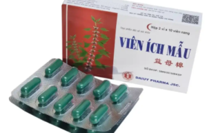 VIÊN ÍCH MẪU Hộp 2 vỉ x 10 viên nang