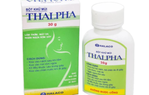 BỘT KHỬ MÙI THALPHA Chai 30g