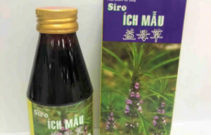 SIRO CAO ÍCH MẪU (Ích mẫu 1289g, Ngải cứu 329g; Hương Phụ 409g) Hộp 1 chai 160ml