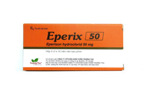Eperix 50 (Eperison hydroclorid 50mg) Hộp 5 vỉ x 10 viên