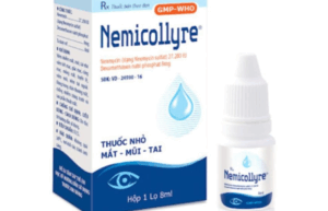 NEMICOLLYRE (Neomycin 27.200UI, Dexamethason natri phosphat 8mg) Lọ 8ml