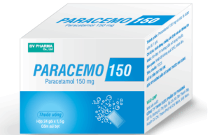 PARACEMO 150 (Paracetamol 150mg) Hộp 24 gói 1.5g