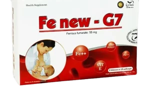Fe new-G7 (Hộp 5 vỉ x 15 viên)
