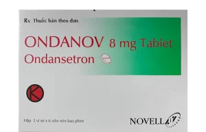 Ondanov 8 (Ondansetron 8mg) Hộp 2 vỉ x 6 viên