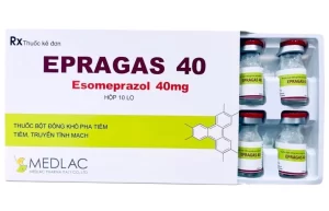 Epragas 40 (Esomeprazol 40mg) Hộp 10 lọ