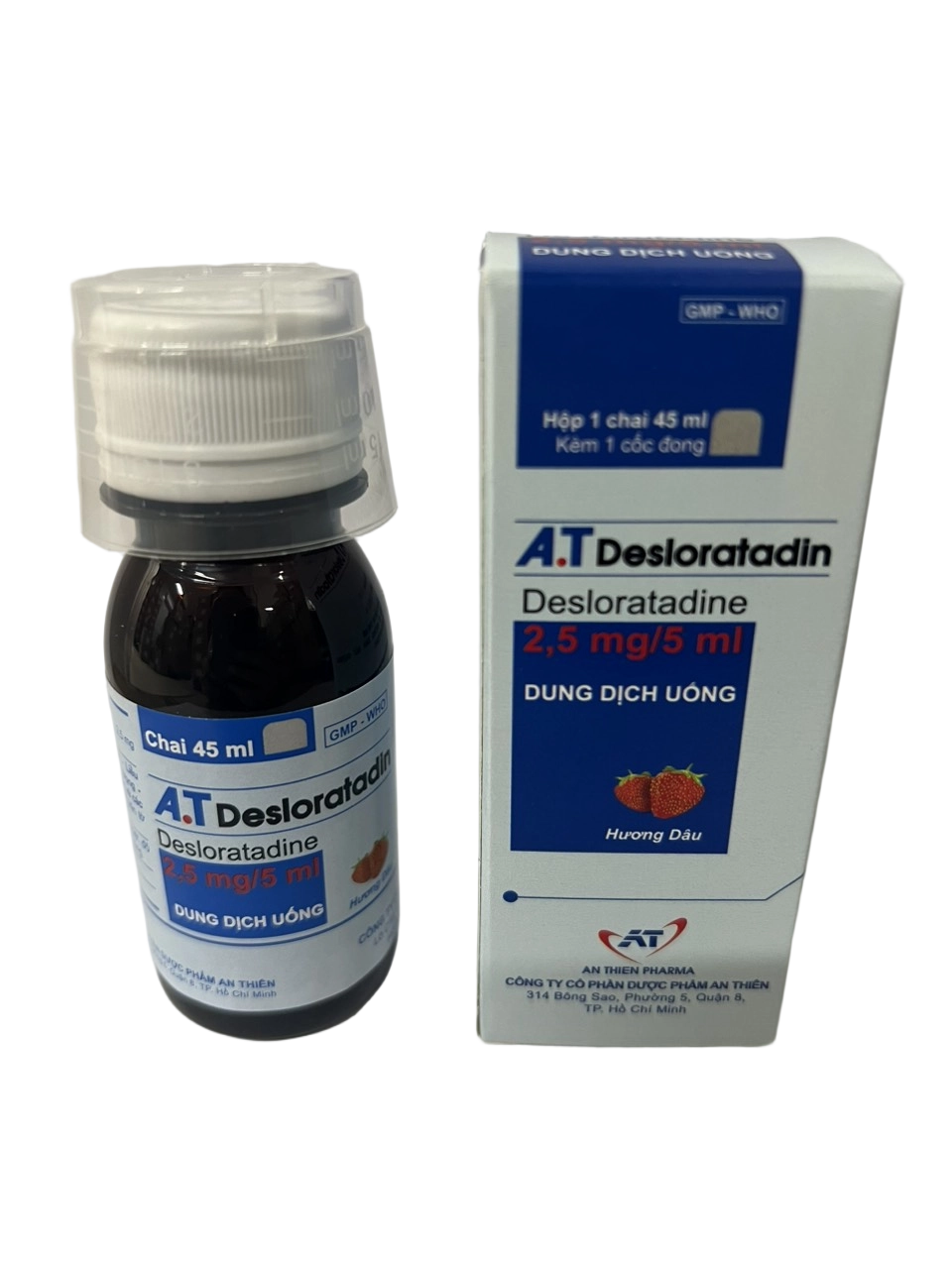 At desloratadin (Desloratadin 2.5mg/5ml) Chai 45ml