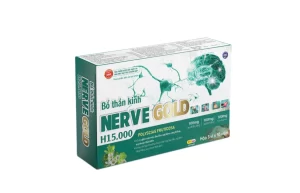Nerve Gold H15.000 (Hộp 3 vỉ x 10 viên)