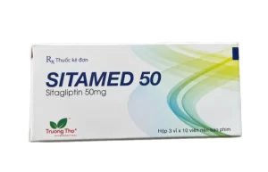 Sitamed 50 (Sitagliptin 50mg) Hộp 3 vỉ x 10 viên