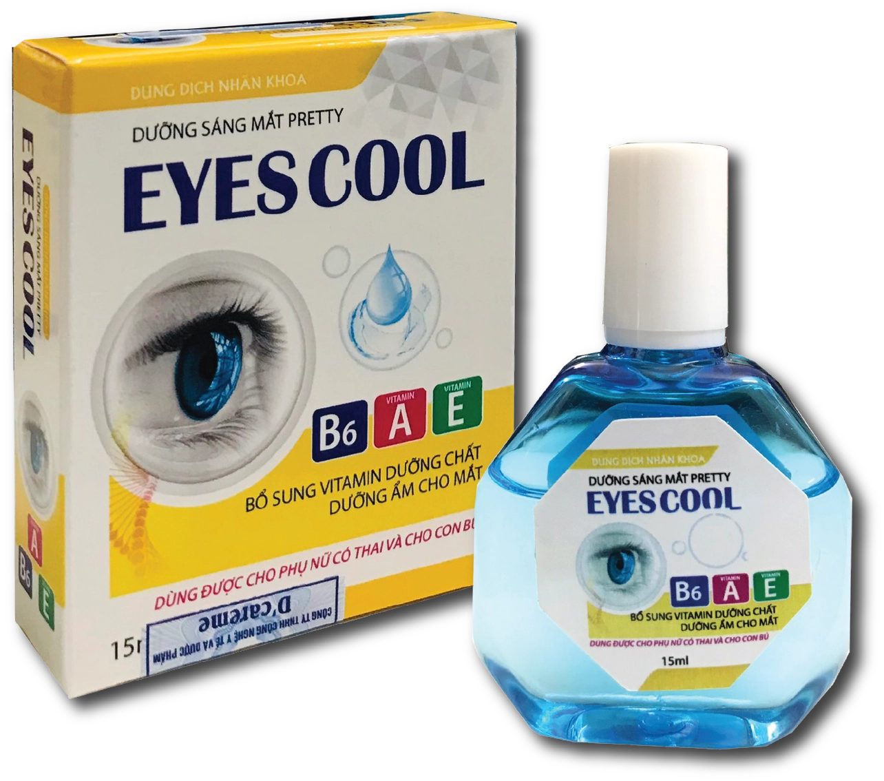 Nhỏ Dưỡng Sáng Mắt Pretty Eyes Cool ( Chai 15ml)