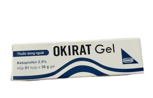 Okirat gel (Ketoprofen 2.5%) Tuýp 30gr