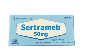 Sertrameb 50 (Sertralin 50mg) Hộp 3 vỉ x 10 viên