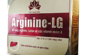 Arginin -LG (Hộp 12 vỉ x 5 viên)