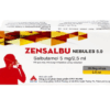 Zensalbu 5mg/2,5ml (Salbutamol 5mg/2.5ml) Hộp 10 ống