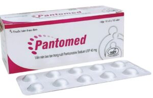 Pantomed (Pantoprazol 40mg) Hộp 10 vỉ x 10 viên