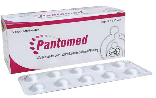 Pantomed (Pantoprazol 40mg) Hộp 10 vỉ x 10 viên