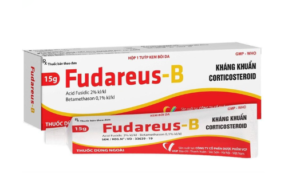 FUDAREUS-B (Acid fusidic 2%, Betamethasone 0.1%) Hộp 1 tuýp 15g