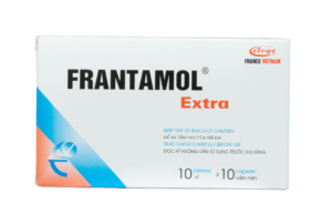 FRANTAMOL EXTRA (Paracetamol 500mg, Cafein 65mg) Hộp 10 vỉ x 10 viên