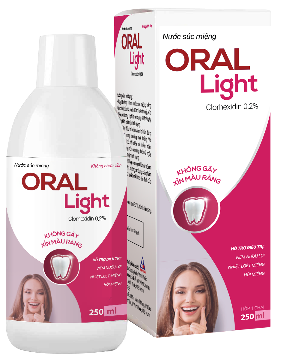 Orallight (Chlorhexidine 0.2%) Chai 250ml