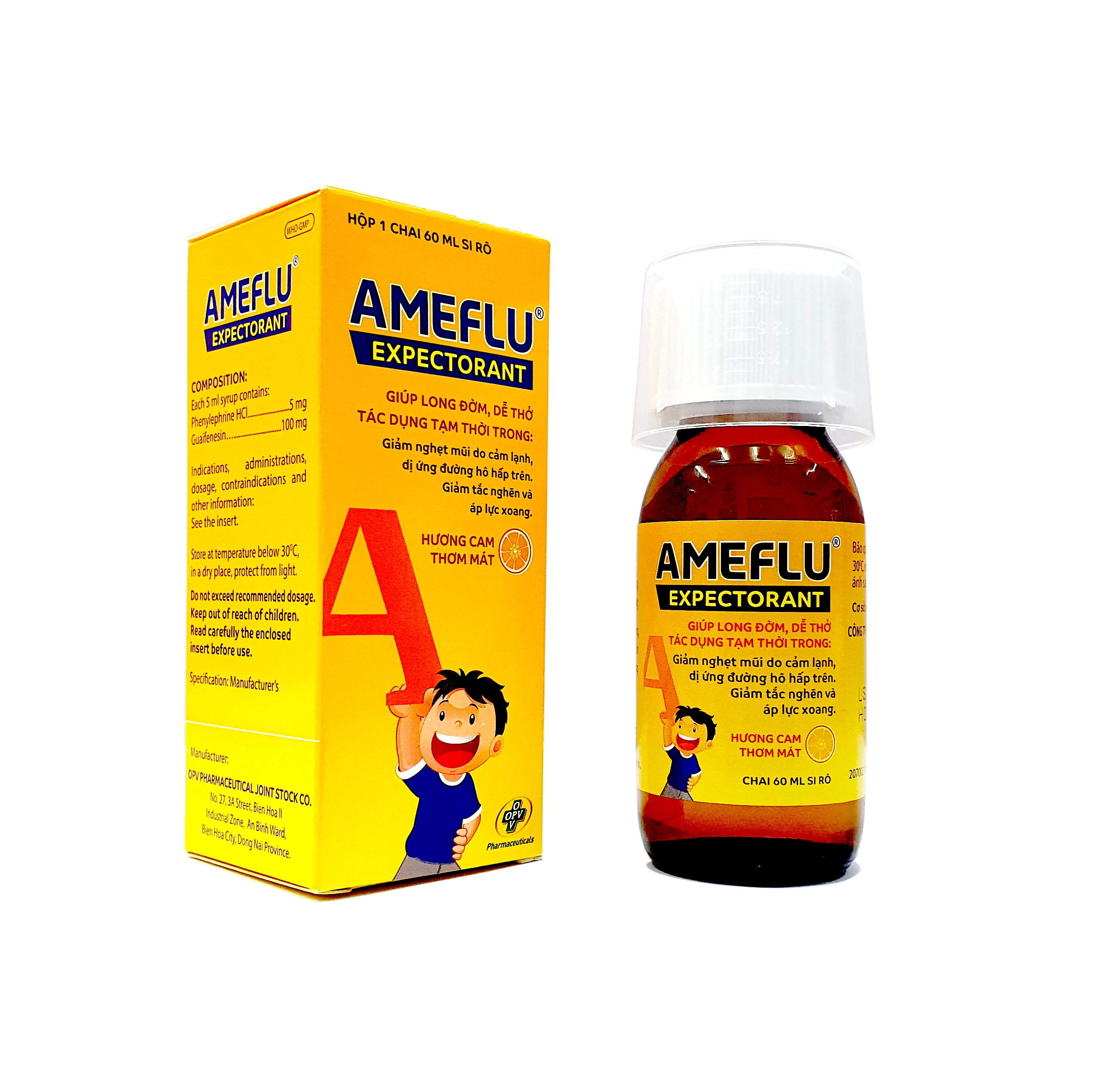 Ameflu Expectorant (Chai 60ml)