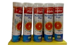 Sủi Multivitamin Plus Alpha (Tuýp 20 viên)