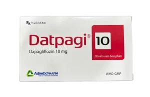Datpagi (Dapagliflozin 10mg) Hộp 4 vỉ x 7 viên