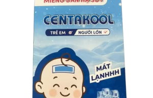 Miếng dán hạ sốt Centakool Hộp 3 túi x 2 miếng