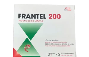 Frantel 200 (Albendazole 200) Hộp 10 vỉ x 2 viên