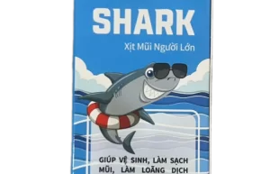 Xịt mũi người lớn Haco Shark (Chai 75ml)