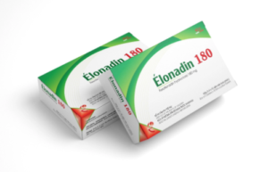 Elonadin 180 (Fexofenadin 180mg) Hộp 3 vỉ x 10 viên