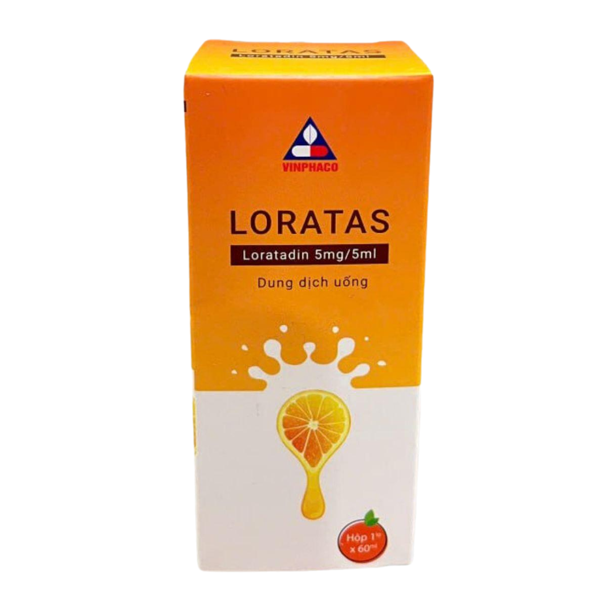 Loratas (Loratadin 5mg/5ml) Chai 60ml